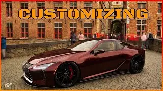Customizing LEXUS LC500 '17 (Gran Turismo 7)