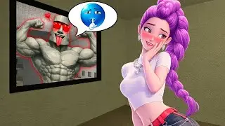 MOAI AGAINST JINU WHO WANTS TO MAKE RUMI HAPPY FROM K-POP HUNTERS in Garry's Mod Gmod