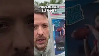 2017 Donruss Patrick Mahomes RC rookie card PSA 7 upgrade challenge