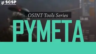 OSINT TOOL SERIES - Pymeta