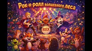 Рок-н-ролл волшебного леса | Сказочная рок-песня 🎸🌲