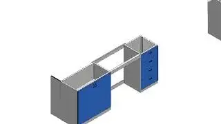 Modular Laboratory wallside  installation