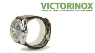 Victorinox Swiss Army Infantry Vintage Chronographic Watch (For Men)