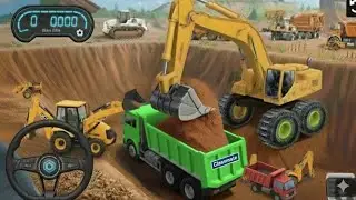 JCB City Road Construction Simulator 3D - Heavy JCB Truck Driving - JCB Wala Game - Android Gameplay