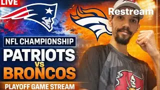 NFL Championship Playoff Showdown is LIVE! New England Patriots vsDenver Broncos