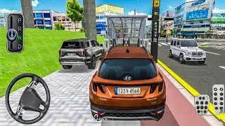 New Hybrid Car Hyundai Tucson For parking & City Road driving&ndash;3d driving class games 2026&ndash;car game