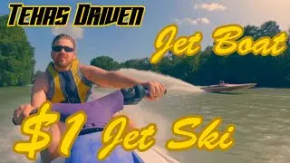 $1 Jet Ski chasing Jet Boat Rooster Tail