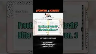 TOP 5 Notizen Apps Noteshelf Vorlagen auf Englisch #goodnotes #noteshelf #techtante #habittracker
