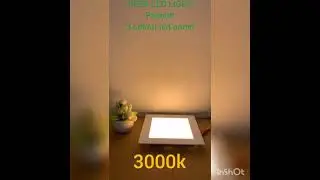 VERA LED 3 IN PANEL LIGHT