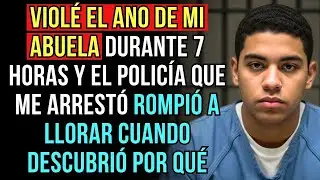 EL POLICÍA LLORÓ AL DETENER A ESTE JOVEN