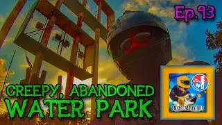 The Creepy, Abandoned Water Park  (Motorcycle Vlog)