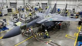 F-15EX Eagle II Production: Main Wiring Harness & Avionics Bay Electrical Connection