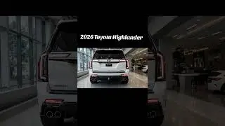 2026 Toyota Highlander #2026toyota #highlander #toyotahighlander Stay tuned!❤️