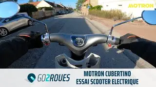 Motron Cubertino - Essai Scooter Electrique 50