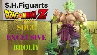 Обзор S.H.Figuarts Dragon Ball Z Broly SDCC 2018 (лучший вариант цвета?)