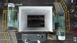 Car Shell Double Shaft Shredder #doubleshaftshredder #shreddermachine