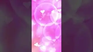 pink heart falling loop animation stock footage HD - Download Stock Footage #shorts