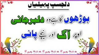 Duniya Ki Sabse Mushkil Paheliyan | Urdu Paheliyan | Mind teaser |