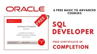 Free Oracle Database Certification | 6 Free Oracle Courses | Become an Sql Developer | SkillsMatter