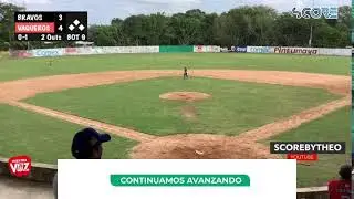 Final Béisbol Juego 1 [Vaqueros vs Bravos], Palenque, Chiapas