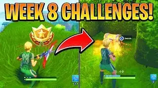 Fortnite ALL WEEK 8 CHALLENGES GUIDE! &ndash; ALL RIFT Locations, Treasure MAP (Battle Royale Season 5)