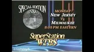 1986 WTBS NBA At the Hoops Promo