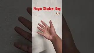 How to make a DOG shadow with Fingers!!!