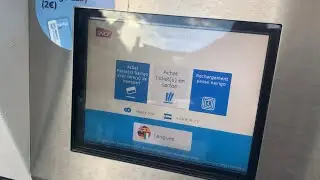 How to get a &ldquo;Navigo Easy&rdquo; card with urban transit single ride tickets at the ticket machine (Paris)