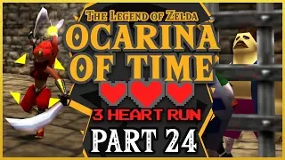 The Legend of Zelda: Ocarina of Time - 3 Heart Run : Part 24