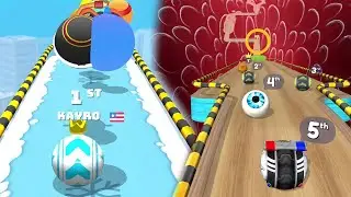 Going Balls VS Sky Rolling Balls Gameplay #1051 ( Android & IOS GamePlays )