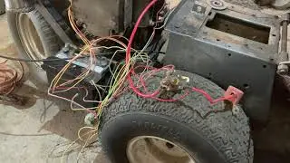 Homemade super cheap powered wheelbarrow is a real thing (Dumper from the dumpster)