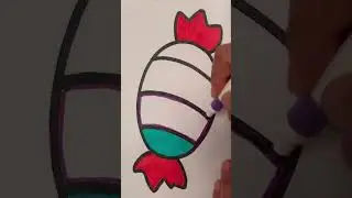 Candy Rocket&rdquo; 🍬🚀#coloringforkids #art #colors #coloring #drawing #drawing4kids #painting