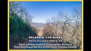 7.09 Acres - Shake Hollow, Dillard, GA, 30537