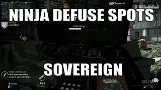 Sovereign Ninja Defuse Spots | Call of Duty Ghosts Guide