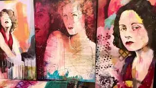 Works in Progress In the Studio Now: Portraits, Subtle Evolution, Mystery and&hellip;Elephants!