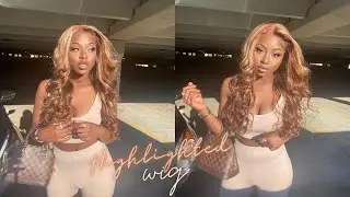 MUST HAVE UNICE HONEY BLONDE HIGHLIGHT WIG! | FT UNICE HAIR