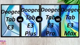STOP Choosing the WRONG Tablet! Doogee Tab E3 vs Tab E3 Plus vs Tab E3 Pro vs Tab E3 Max