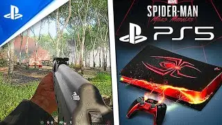 Обзор игрового процесса PS5 в 4K, GTA 6 &mdash; показан интерфейс PS5*, COD 2020🥺 &mdash; BF3 Remastered