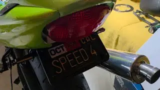 Triumph Speed Four - Black-out and update!