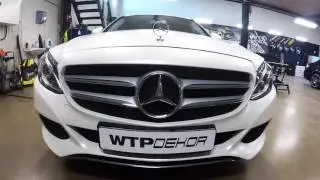 Mercedes Benz C-class - Satin Pearl White - Wrap Team Platinum