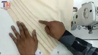 How To Do PinTucks With Finishing In Any Cloth In Hindi/फिनिशिंग से पीनटॅक्स कैसे लगाते है |DIY|