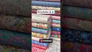 Giriraj Textiles | Premium Wholesale Fabrics at Best Prices | Fabric Wholesaler in India #viralvideo