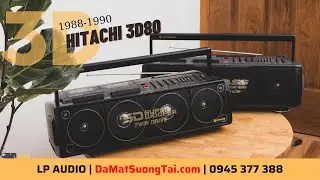ÂM THANH KHỦNG BAO PHÊ cassette Hitachi 3D80 giá 7t5 | LP AUDIO