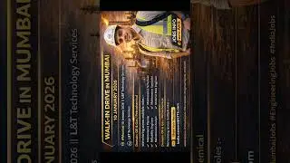 L&T Technology Services Walk-In Drive Mumbai 2026 | Oil & Gas Jobs | JOBS INFO WITH AKS