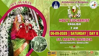 06.09.2025 | Английская живая месса | Мариацкий костёл | Новена и праздник | День 8
