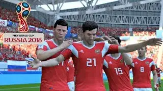 2018 FIFA World Cup Russia vs Mexico FIFA 18 New World Cup Gameplay Update