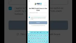 check your credit score ✓ on PAYTM #youtubeindia #paytm #shortvideo #creditscore