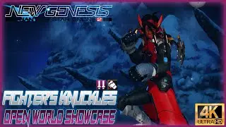 NEW GENESIS FIGHTER'S KNUCKLES SHOWCASE | [4K] ULTRA SETTINGS 60 FPS