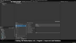 💻 Unity 2024 ML-Agents | Live AI Robotic Walker Training | CUDA | PyTorch  | Part 8