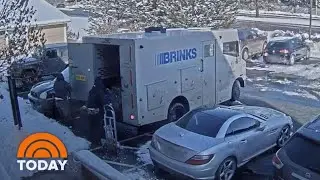 Dramatic Armored Car Robbery Caught On Camera | TODAY
